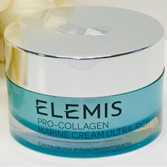 Full size Elemis Pro-Collagen Marine Day Cream Ultra Rich 1.6 oz New $138 Value - Picture 4 of 6